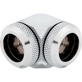 Corsair CX-9052014-WW parte e accessorio del sistema di raffreddamento del computer Guarnizione, Connessione cromo, Guarnizione, Ottone, Cromo, 1/4", 90°, 1,4 cm