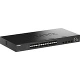 D-Link DGS-1530-28S/E switch di rete Gestito L2 Nero, Interruttore Nero, Gestito, L2, Full duplex, Montaggio rack