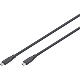 Digitus Cavo di collegamento in silicone USB 3.2 Gen 1 USB-C > USB-C Nero