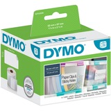 Dymo LW etichette multiuso originali | 57 mm x 32 mm | rotolo da 1000 etichette facilmente staccabili | autoadesive | per etichettatrici LabelWriter bianco, Bianco, Etichetta per stampante autoadesiva, Carta, Rimovibile, Rettangolo, LabelWriter