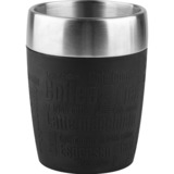 Emsa 514514 tazza da viaggio Nero, Tazza termica Nero/in acciaio inox, Nero, Cina, 87 mm, 94 mm, 112 mm, 204 g