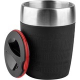 Emsa 514514 tazza da viaggio Nero, Tazza termica Nero/in acciaio inox, Nero, Cina, 87 mm, 94 mm, 112 mm, 204 g