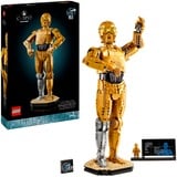 LEGO Star Wars 75398 C-3PO, Modellino di Droide da Costruire per Adulti da Collezione, Idea Regalo per Uomo, Donna, Lui o Lei, Giochi di costruzione Modellino di Droide da Costruire per Adulti da Collezione, Idea Regalo per Uomo, Donna, Lui o Lei, Set da costruzione, 18 anno/i, Plastica, 1138 pz, 1,47 kg