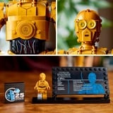 LEGO Star Wars 75398 C-3PO, Modellino di Droide da Costruire per Adulti da Collezione, Idea Regalo per Uomo, Donna, Lui o Lei, Giochi di costruzione Modellino di Droide da Costruire per Adulti da Collezione, Idea Regalo per Uomo, Donna, Lui o Lei, Set da costruzione, 18 anno/i, Plastica, 1138 pz, 1,47 kg