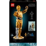 LEGO Star Wars 75398 C-3PO, Modellino di Droide da Costruire per Adulti da Collezione, Idea Regalo per Uomo, Donna, Lui o Lei, Giochi di costruzione Modellino di Droide da Costruire per Adulti da Collezione, Idea Regalo per Uomo, Donna, Lui o Lei, Set da costruzione, 18 anno/i, Plastica, 1138 pz, 1,47 kg