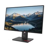 Lenovo ThinkVision T27Q-40 Monitor, Monitor LED Nero, 68,6 cm (27"), 2560 x 1440 Pixel, Wide Quad HD, LED, 6 ms, Nero