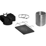 Neff Z51GIU1X3 accessorio per cappa Kit di riciclaggio della cappa da cucina, Set di conversione Kit di riciclaggio della cappa da cucina, Nero, Argento, Neff