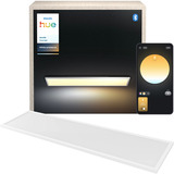 Philips White Ambiance Aurelle pannello rettangolare, Luce LED Nero