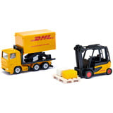 SIKU 6324 veicolo giocattolo, Veicolo modello Modellino di camion di consegna, 3 anno/i, Metallo, Plastica, Nero, Marrone, Bianco, Giallo