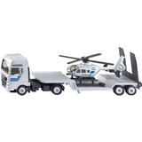 SIKU SUPER MAN camion con elicottero della polizia, Veicolo modello 