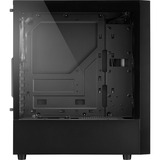 Sharkoon RGB Slider Midi Tower Nero, Chassis Tower Nero, Midi Tower, PC, Nero, ATX, micro ATX, Mini-ITX, Giocare, 15,7 cm
