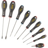 Stanley Set di cacciaviti FATMAX, 9 pezzi, Cacciavite Nero