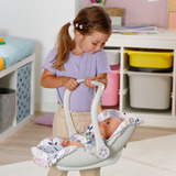 ZAPF Creation BABY born Comfort Seat Flower, Accessori della bambola BABY born Comfort Seat Flower, Sedia da viaggio per bambola, 3 anno/i