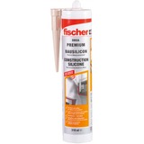 fischer Silicone da costruzione DBSA SLG 310ml grigio ardesia, Sigillante grigio