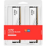 ADATA Lancer Blade memoria 32 GB 2 x 16 GB DDR5 6400 MT/s 288-pin DIMM Data Integrity Check (verifica integrità dati) bianco, 32 GB, 2 x 16 GB, DDR5, 288-pin DIMM