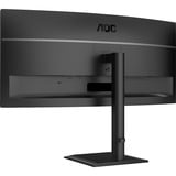 AOC CU34E4CV, Monitor LED Nero