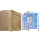 ASUS A32 PLUS ARGB, Chassis Tower bianco
