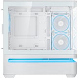 ASUS PRIME AP202 ARGB Mini Tower Bianco, Chassis Tower bianco, Mini Tower, PC, Bianco, micro ATX, Mini-ITX, Metallo, Gaming