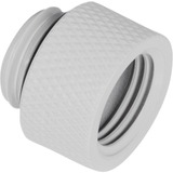 Alphacool 17488 parte e accessorio del sistema di raffreddamento del computer Kit di montaggio, Estensione bianco, Kit di montaggio, Ottone, Bianco, 1/4", Maschio, Femmina