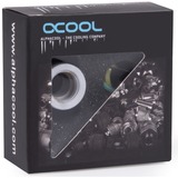 Alphacool 17488 parte e accessorio del sistema di raffreddamento del computer Kit di montaggio, Estensione bianco, Kit di montaggio, Ottone, Bianco, 1/4", Maschio, Femmina