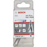 Bosch Punta a gradini HSS, Ø 6mm - Ø 37mm, PG7 - PG29, Trapano 