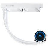 Chieftec ICEBERG 240-RGB-W Case per computer Raffreddatore di liquidi tutto in uno 12 cm Bianco, Raffreddamento ad acqua bianco, Raffreddatore di liquidi tutto in uno, 12 cm, Bianco