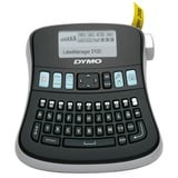 Dymo LabelManager ™ 210D QWERTZ Kitcase, Stampa etichette Nero/Argento, QWERTZ, Trasferimento termico, 180 x 180 DPI, 12 mm/s, Nero, Grigio