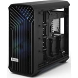 Fractal Design Torrent Tower Nero, Chassis Tower Nero, Tower, PC, Nero, ATX, EATX, ITX, micro ATX, SSI CEB, Vetro temperato, Giocare