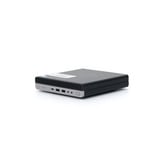 HP ProDesk 600 G4 DM Ricondizionato, Mini-PC Nero/Argento