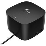 HP Thunderbolt Dock G4 120 W Ricondizionato, Docking station Nero