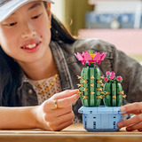 LEGO Botanicals Cactus in fiore, Giochi di costruzione 