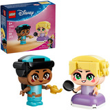 LEGO Disney Princess Le Mini Principesse Jasmin & Rapunzel, Giochi di costruzione Personaggi Giocattolo, 2 Mini-Bamboline e Accessori, Regalo da 5+, Set da costruzione, 5 anno/i, Plastica, 59 pz, 103 g
