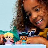 LEGO Disney Princess Le Mini Principesse Jasmin & Rapunzel, Giochi di costruzione Personaggi Giocattolo, 2 Mini-Bamboline e Accessori, Regalo da 5+, Set da costruzione, 5 anno/i, Plastica, 59 pz, 103 g