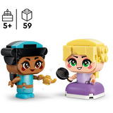 LEGO Disney Princess Le Mini Principesse Jasmin & Rapunzel, Giochi di costruzione Personaggi Giocattolo, 2 Mini-Bamboline e Accessori, Regalo da 5+, Set da costruzione, 5 anno/i, Plastica, 59 pz, 103 g