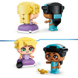 LEGO Disney Princess Le Mini Principesse Jasmin & Rapunzel, Giochi di costruzione Personaggi Giocattolo, 2 Mini-Bamboline e Accessori, Regalo da 5+, Set da costruzione, 5 anno/i, Plastica, 59 pz, 103 g