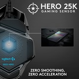 Logitech G502 HERO, Mouse da gioco Nero