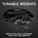 Logitech G502 HERO, Mouse da gioco Nero
