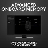 Logitech G502 HERO, Mouse da gioco Nero