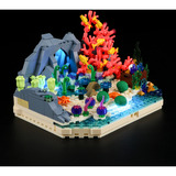 Lumibricks Sogno della barriera corallina delle tartarughe, Giochi di costruzione 