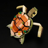 Lumibricks Sogno della barriera corallina delle tartarughe, Giochi di costruzione 