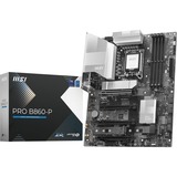 MSI PRO B860-P scheda madre Intel B860 LGA 1851 (Socket V1) ATX Argento, Intel, LGA 1851 (Socket V1), Intel Core Ultra (Series 2), LGA 1851, 256 GB, DDR5-SDRAM