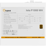 Ocypus Iota P1000 White, Alimentatore PC bianco
