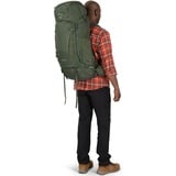 Osprey Kestrel 58, Zaino verde oliva