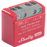 Shelly 1PM Mini Gen4, Relè rosso