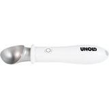 Unold 488990 cucchiaio porzionatore per gelato 4 mm bianco, Porzionatore per gelato, Plastica, Acciaio inox, Bianco, Foro di sospensione, 210 mm, 4 mm