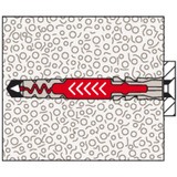 fischer Tassello DuoPower 6x50 grigio chiaro/Rosso
