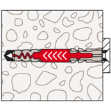 fischer Tassello DuoPower 6x50 grigio chiaro/Rosso