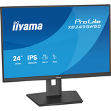 iiyama ProLite XB2495WSC-B1, Monitor LED Nero (opaco)
