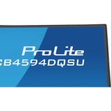 iiyama ProLite XCB4594DQSU-B1, Monitor LED Nero (opaco), 113 cm (44.5"), 5120 x 1440 Pixel, Dual QHD, LED, 2 ms, Nero