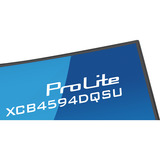 iiyama ProLite XCB4594DQSU-B1, Monitor LED Nero (opaco), 113 cm (44.5"), 5120 x 1440 Pixel, Dual QHD, LED, 2 ms, Nero